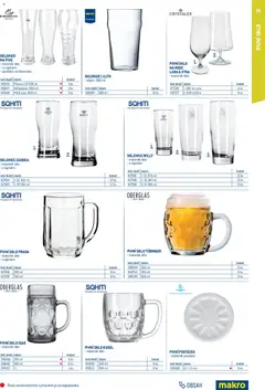 Náhled letáku Makro leták - Gastro vybavení a zařízení od 01.02.2026 | Strana: 75 | Produkty: Pivo, Nože, Podtácek, Sklenice