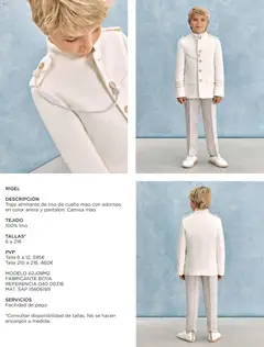 Vista previa El Corte Inglés Comuniones 2026 válido desde el 19.11.2025 | Página: 3 | Productos: Camisa, Traje
