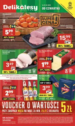 Pogląd oferty "Delikatesy Centrum Gazetka - Sklepy Własne" - ważna od 16.10.2025