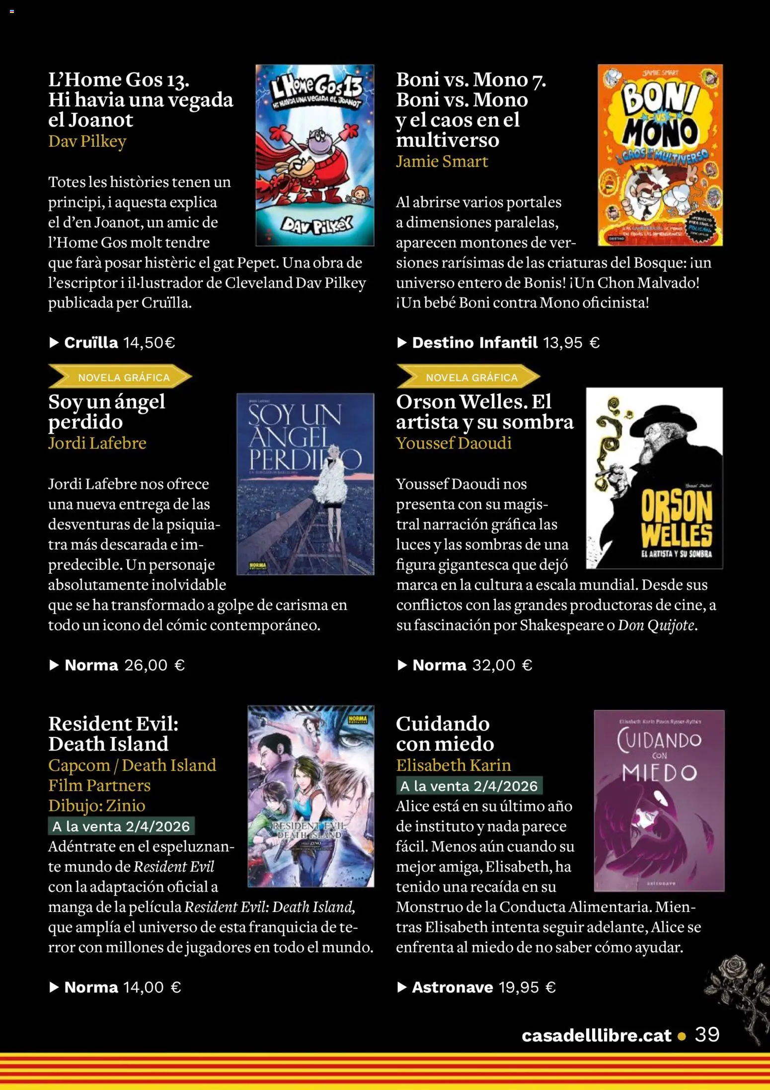 Casa del libro Rebel el qui llegeix │ válido desde el 01.04.2026 | Página: 39 | Productos: Sombra, Té