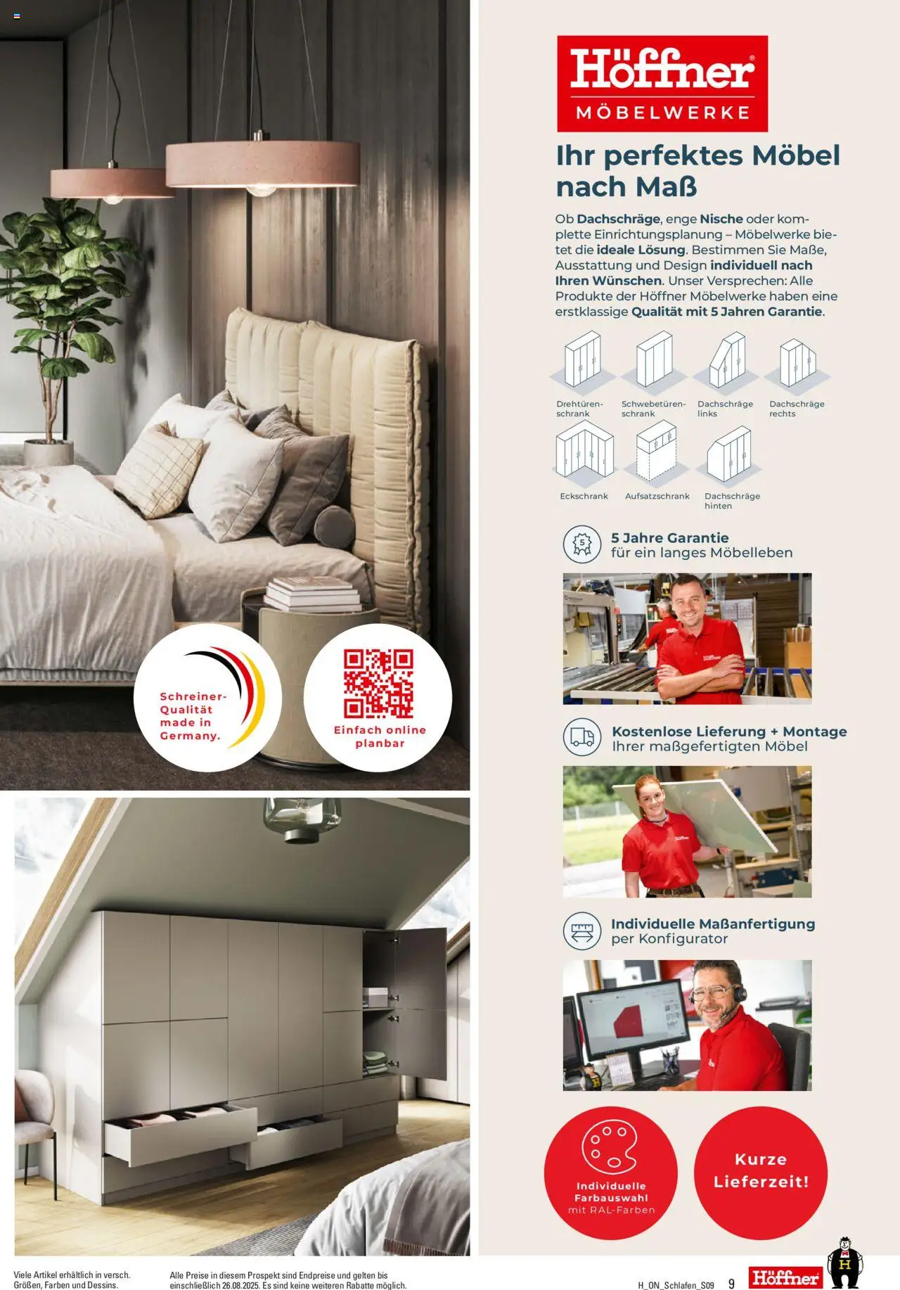 Höffner - Wohnen Spezial - gültig ab dem 13.08.2025 | Seite: 9 | Produkte: Schrank