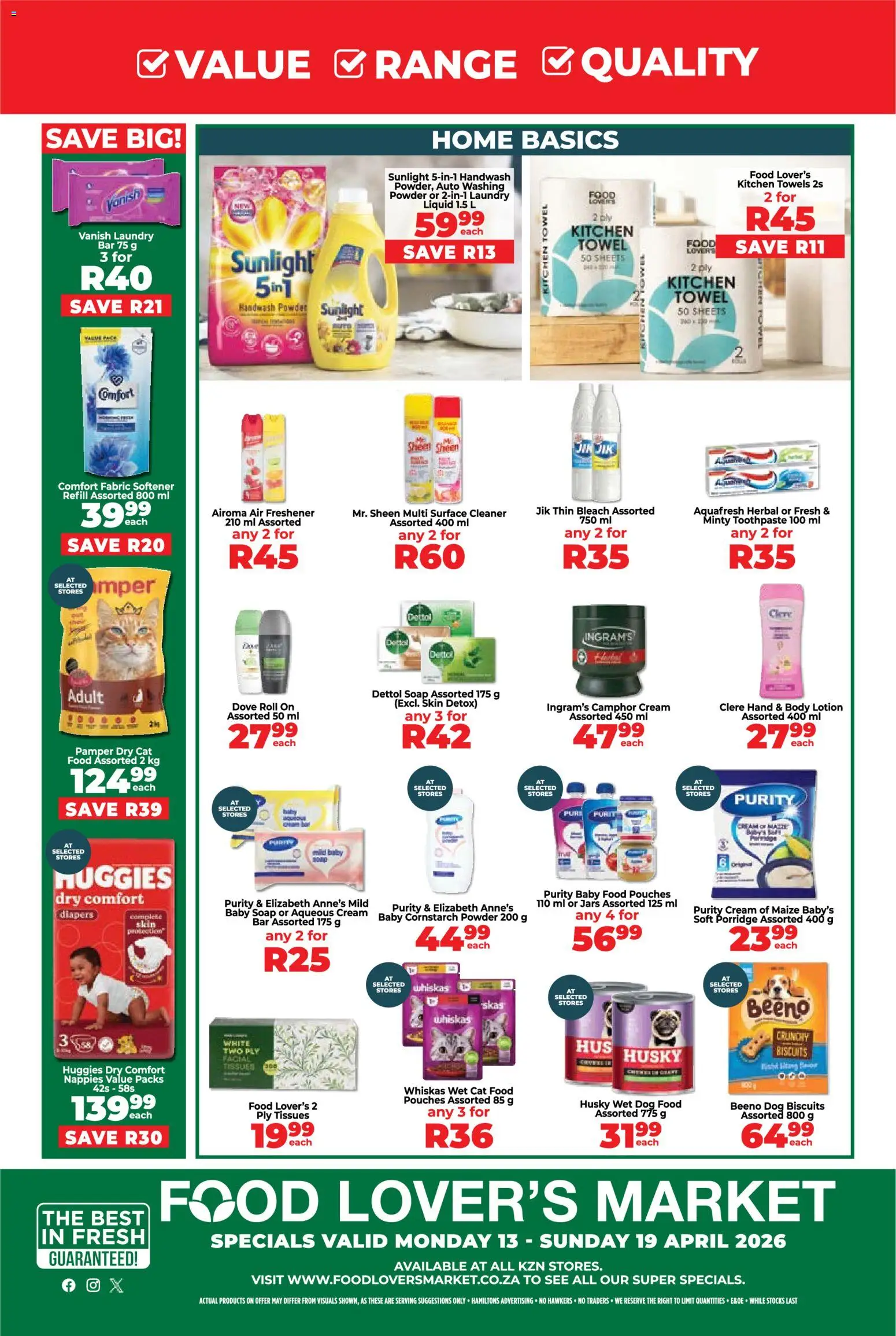 New Food Lover's Market catalogue – valid from 13.04.2026 | Page: 6