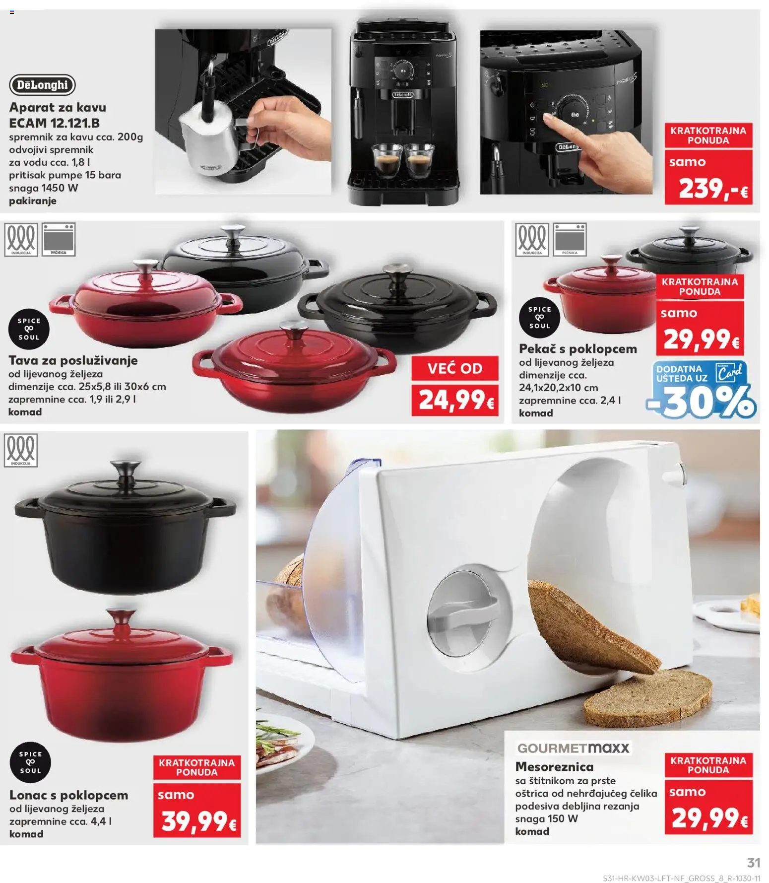 Kaufland HR akciós ujság - amely érvényes a következő dátumtól: 14.01.2026 | Oldal: 31