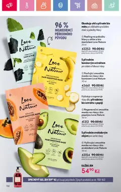 Oriflame katalog č.11/2025 od 27.07.2025 | Strana: 158 | Produkty: Sprchový gel, Maska na vlasy, Maska, Peeling