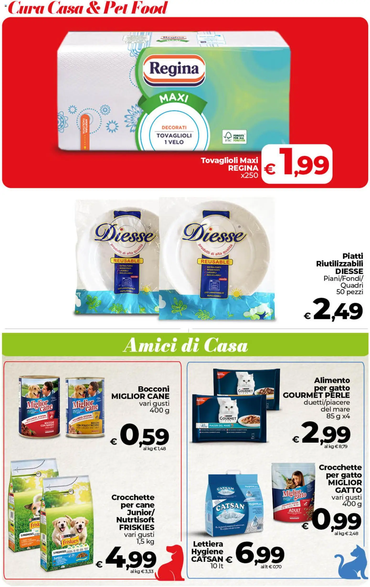 Volantino COOP del 24.02.2026 | Pagina: 43 | Prodotti: Pollo, Manzo, Crocchette