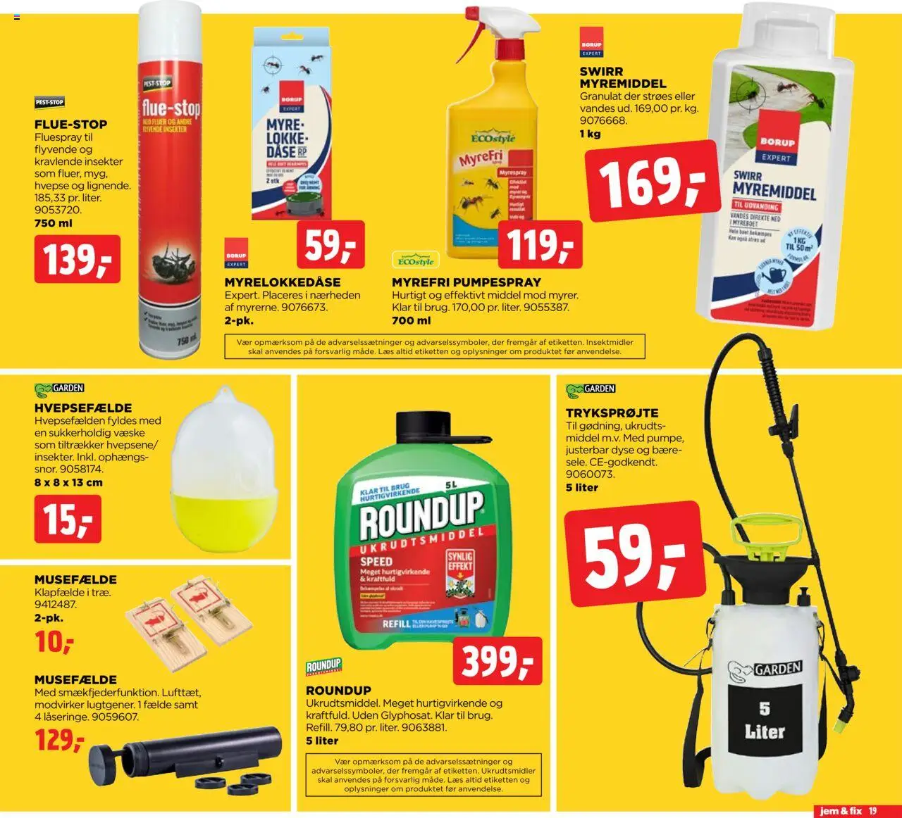 Jem & fix Tilbudsavis gyldig fra 17.08.2025 | Side: 19 | Produkter: Søm