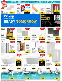 Builders specials catalogue – valid from 01.01.2026 | Page: 3 | Products: Mixer, Wardrobe, Bath, Shower