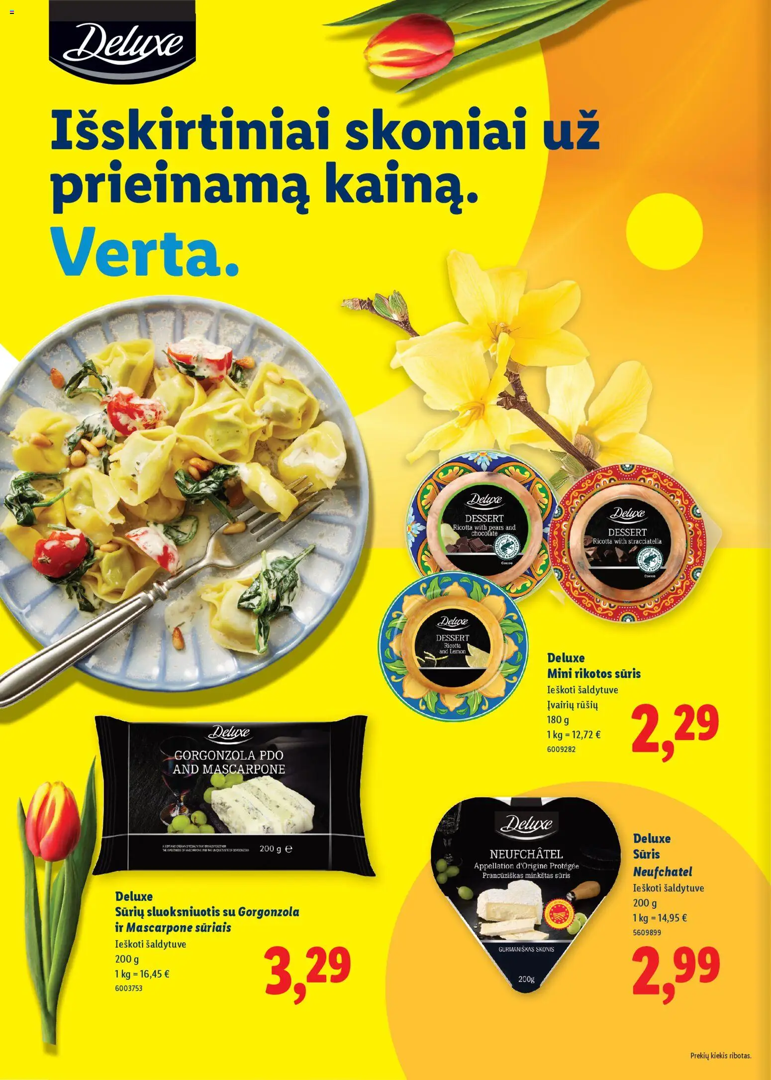 LIDL akcijos nuo 23.02.2026 | Puslapis: 6 | Prekių: Sūris