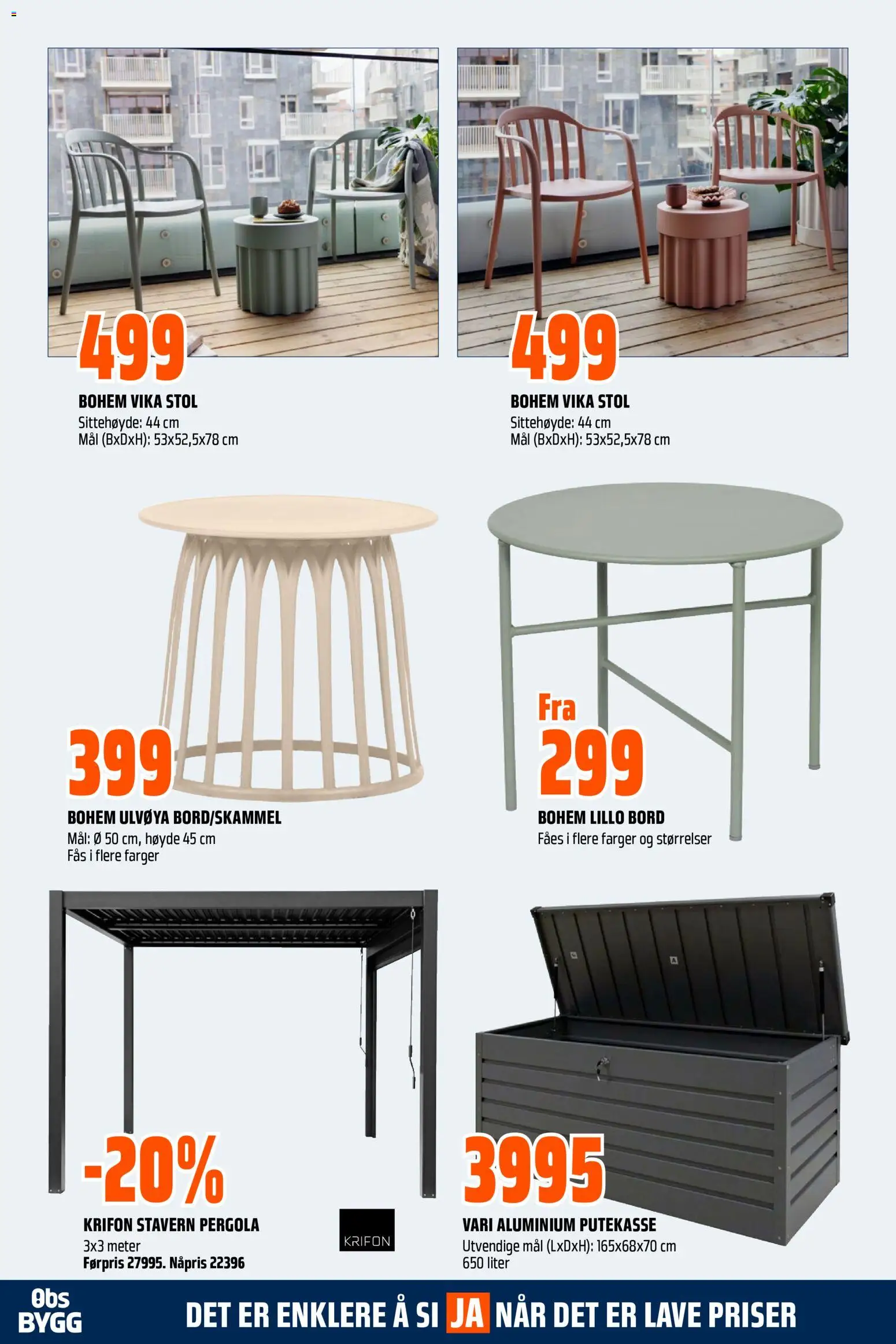 {H1} | Side: 21 | Produkter: Bord, Stol