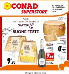 Anteprima del volantino Conad Superstore Lazio catalogo valido a partire dal 10.12.2025
