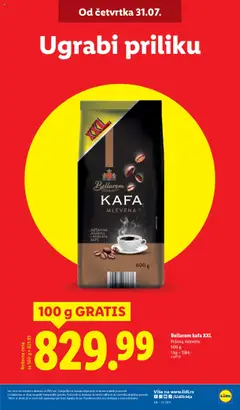 Lidl katalog - važi od 31.07.2025 | Strana: 5 | Proizvode: Kafa