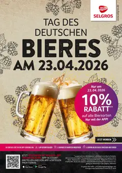 Selgros Tag des Bieres ab 23.04.2026 gültig