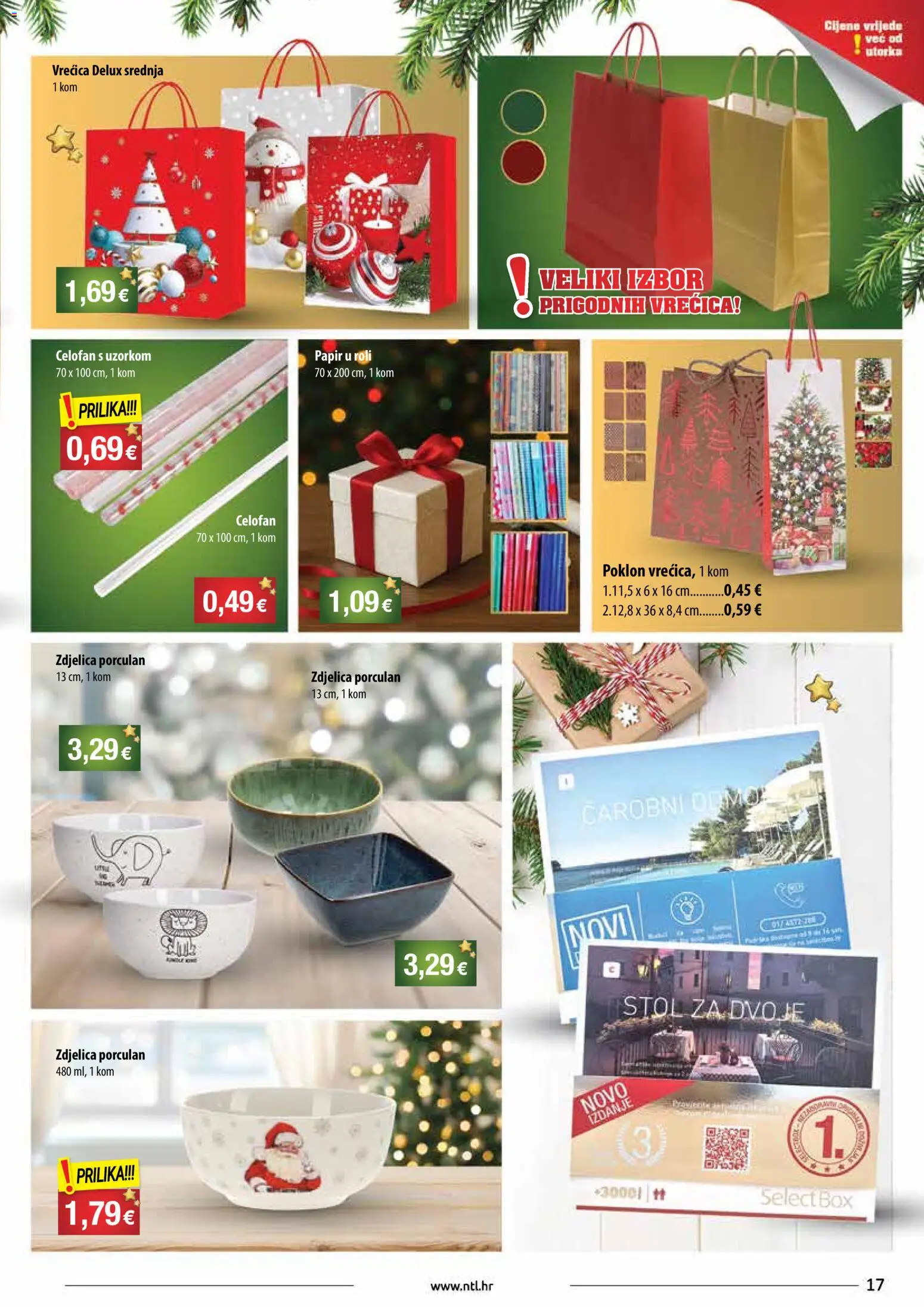 NTL katalog | vrijedi od 17.12.2025 | Stranica: 17 | Proizvodi: Stol, Celofan