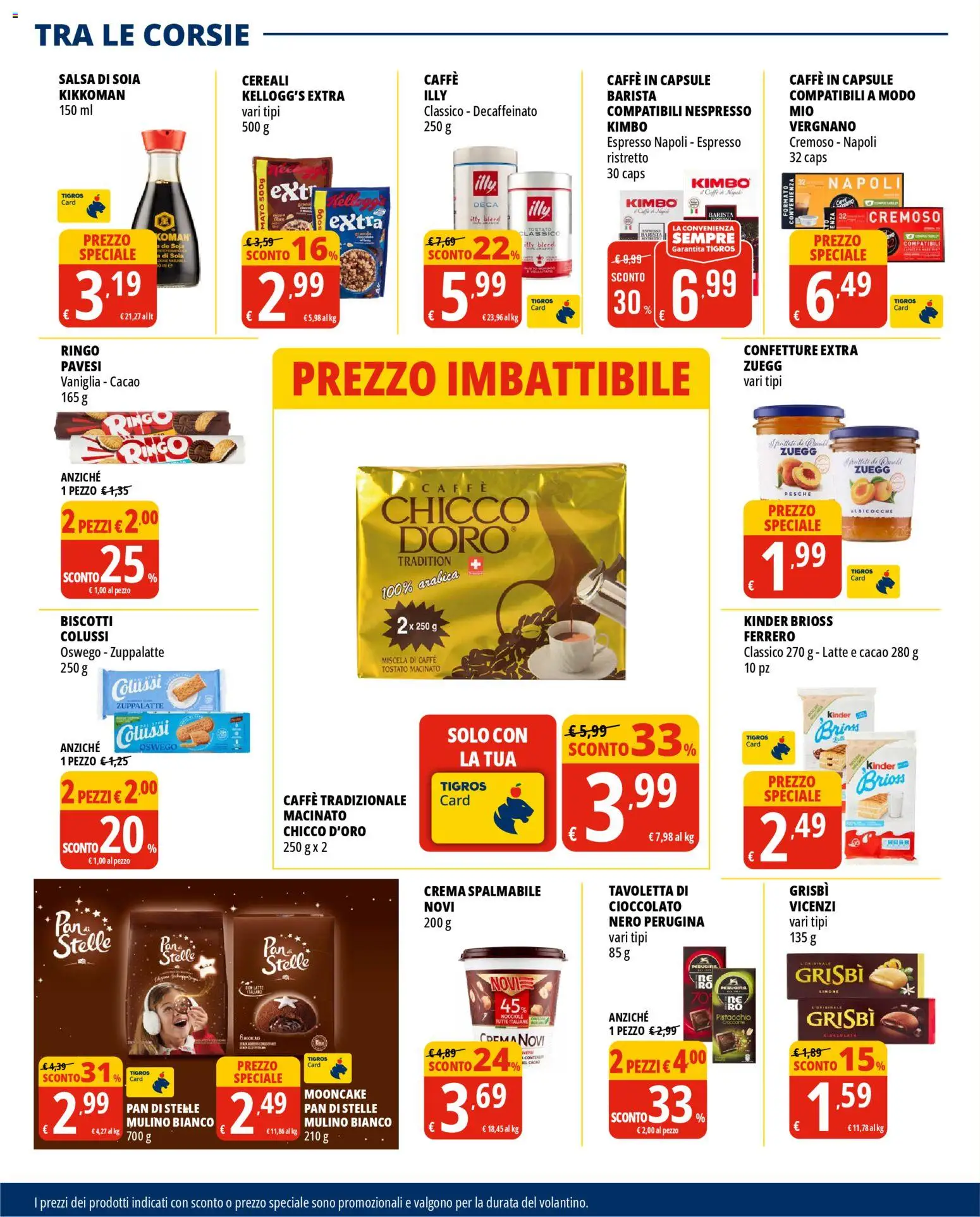 Volantino Tigros del 12.11.2025 | Pagina: 14 | Prodotti: Salsa, Limone, Caffe in capsule, Albicocche