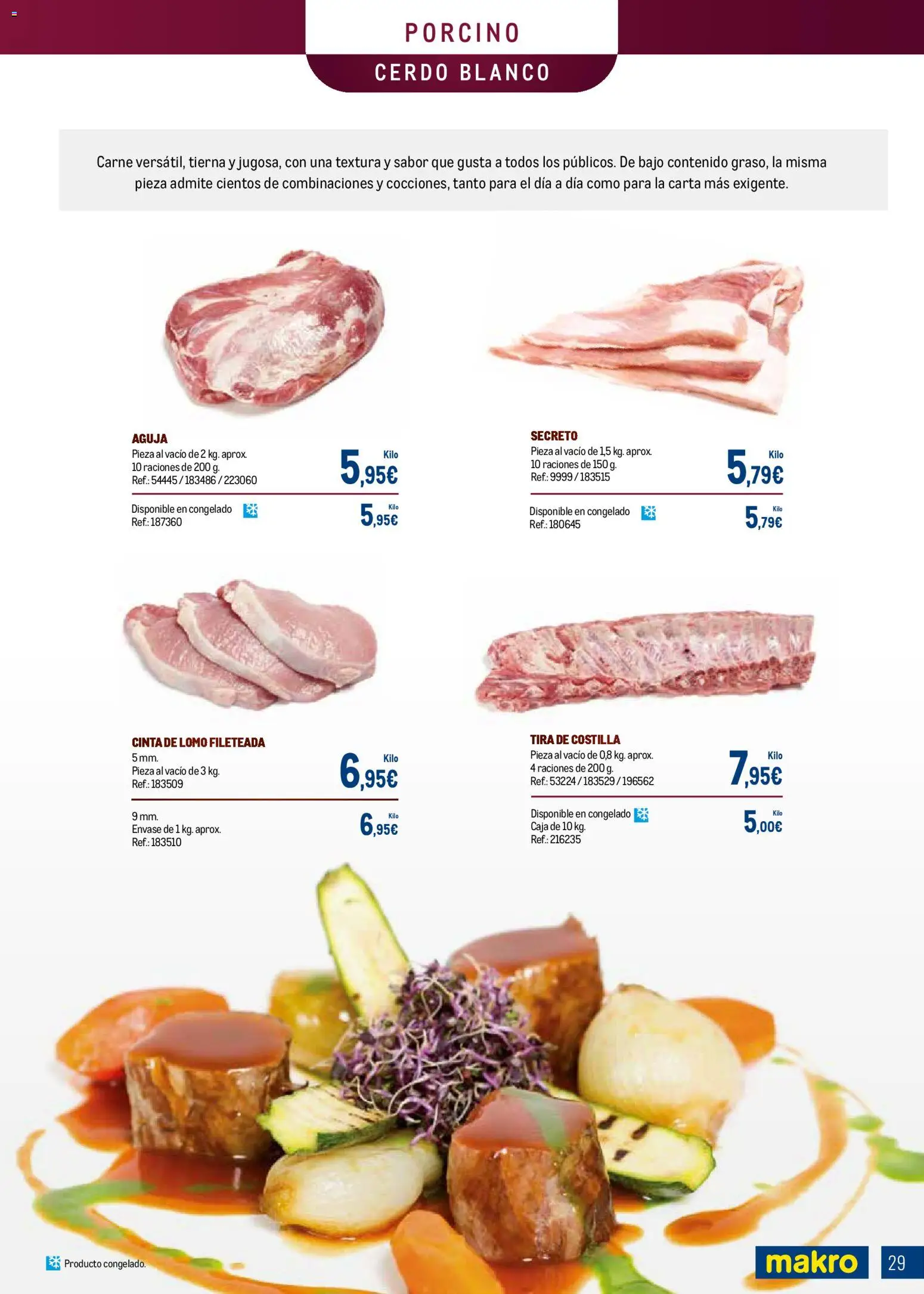 Makro - Especial Carnes Península │ válido desde el 03.11.2025 | Página: 29 | Productos: Cerdo, Caja