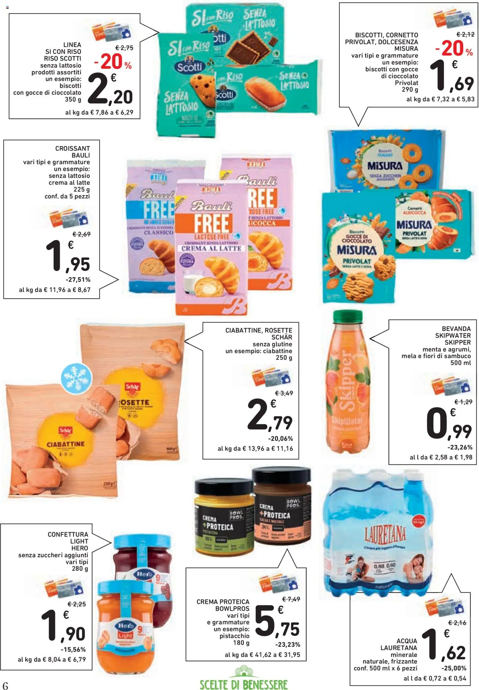 Volantino Conad del 23.04.2026 | Pagina: 6 | Prodotti: Crema, Riso, Biscotti, Latte