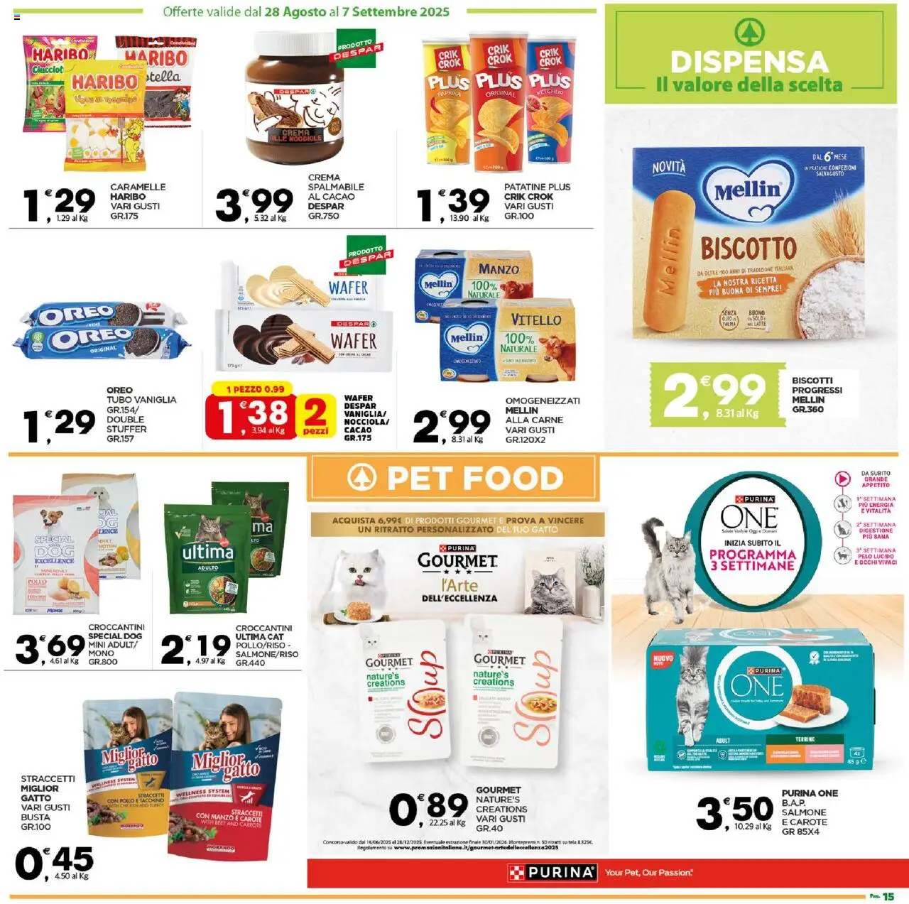 Volantino Despar del 28.08.2025 | Pagina: 16 | Prodotti: Crema, Ketchup, Latte, Cacao