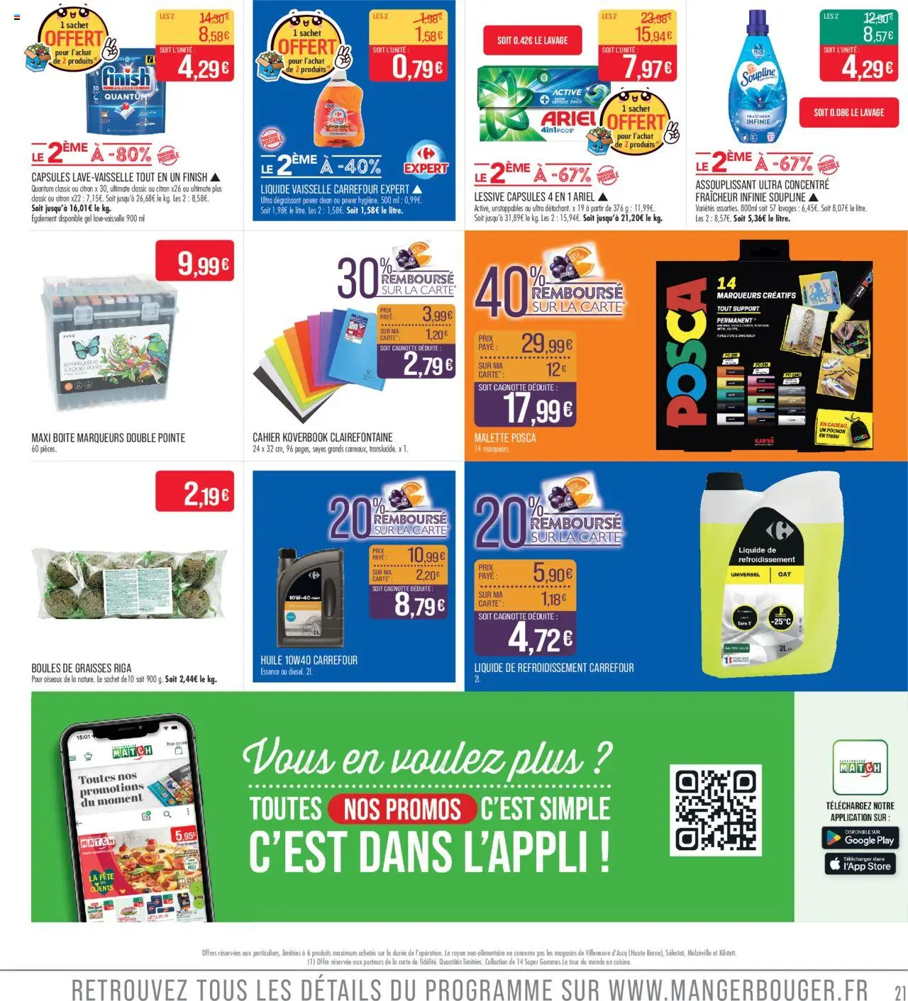  | Page: 21 | Produits: Soupline, Store, Lessive, Huile
