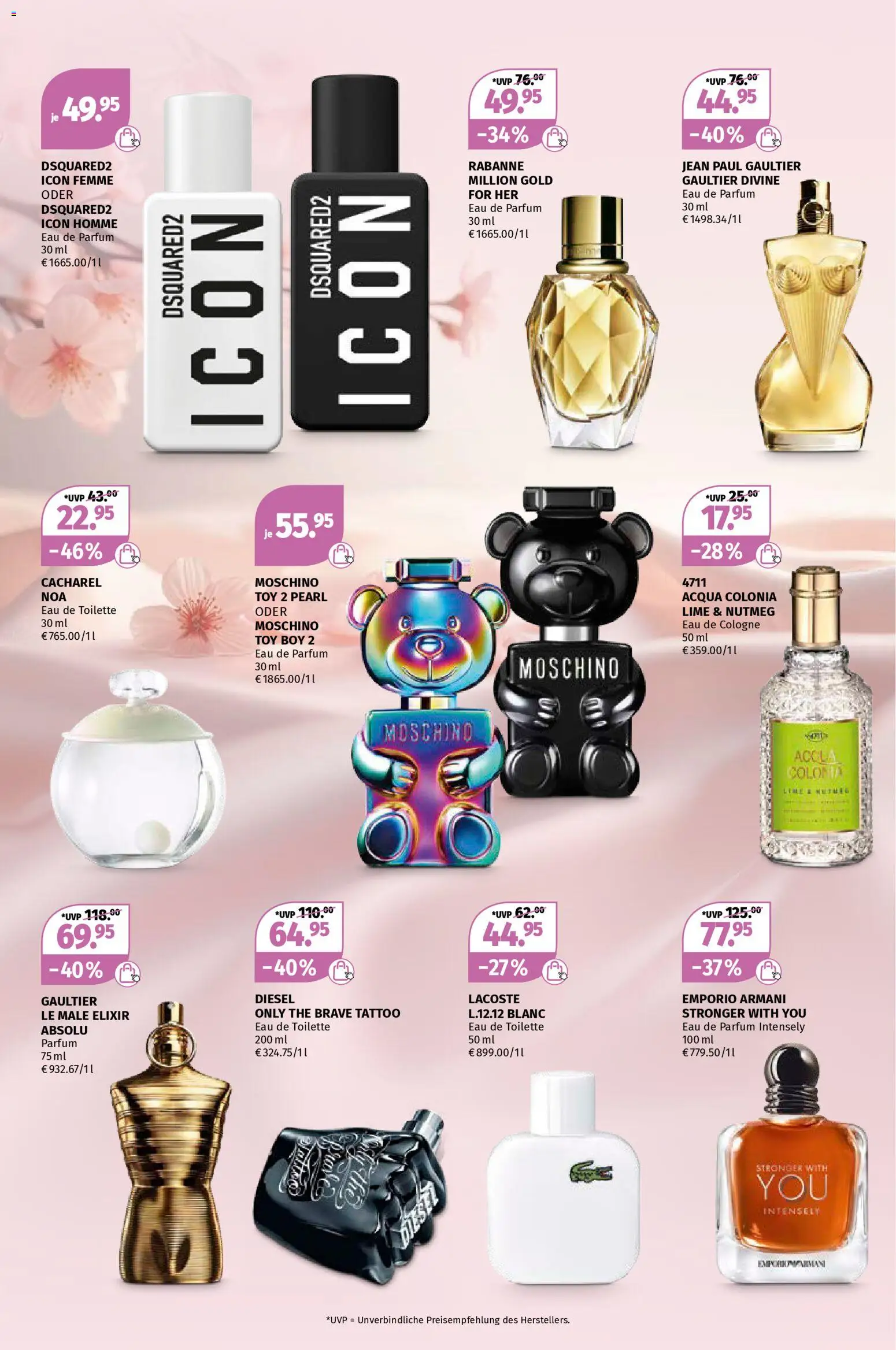 Müller Parfümerie-Highlights – gültig ab 02.03.2026 | Seite: 6 | Produkte: Parfüm, Eau de Toilette, Eau de Parfum, Eau de Cologne