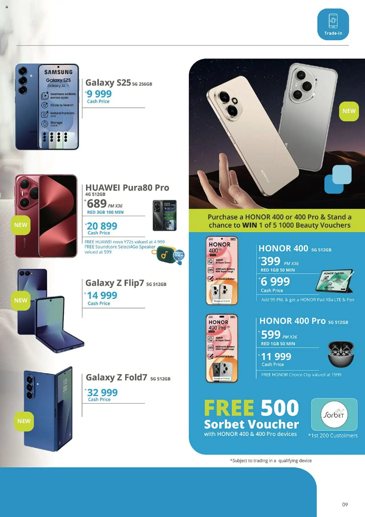 Cellucity Specials │ valid from 08.08.2025 | Page: 10 | Products: Speaker, Battery, Pen