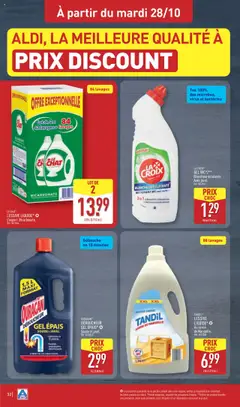 Aldi - Prévisualisation de Aldi catalogue semaine 44 valide à partir de 28.10.2025 | Page: 36 | Produits: Savon de marseille, Savon, Lessive Liquide, Lessive