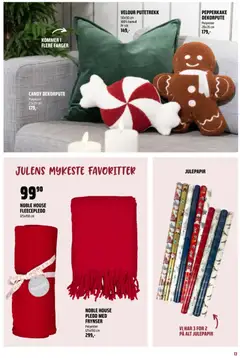 Forhåndsvisning av Coop Obs Julemagasin 2025 gyldig fra 02.11.2025 | Side: 13 | Produkter: Nuisette, Gräsmattegödsel, Pledd, Putetrekk