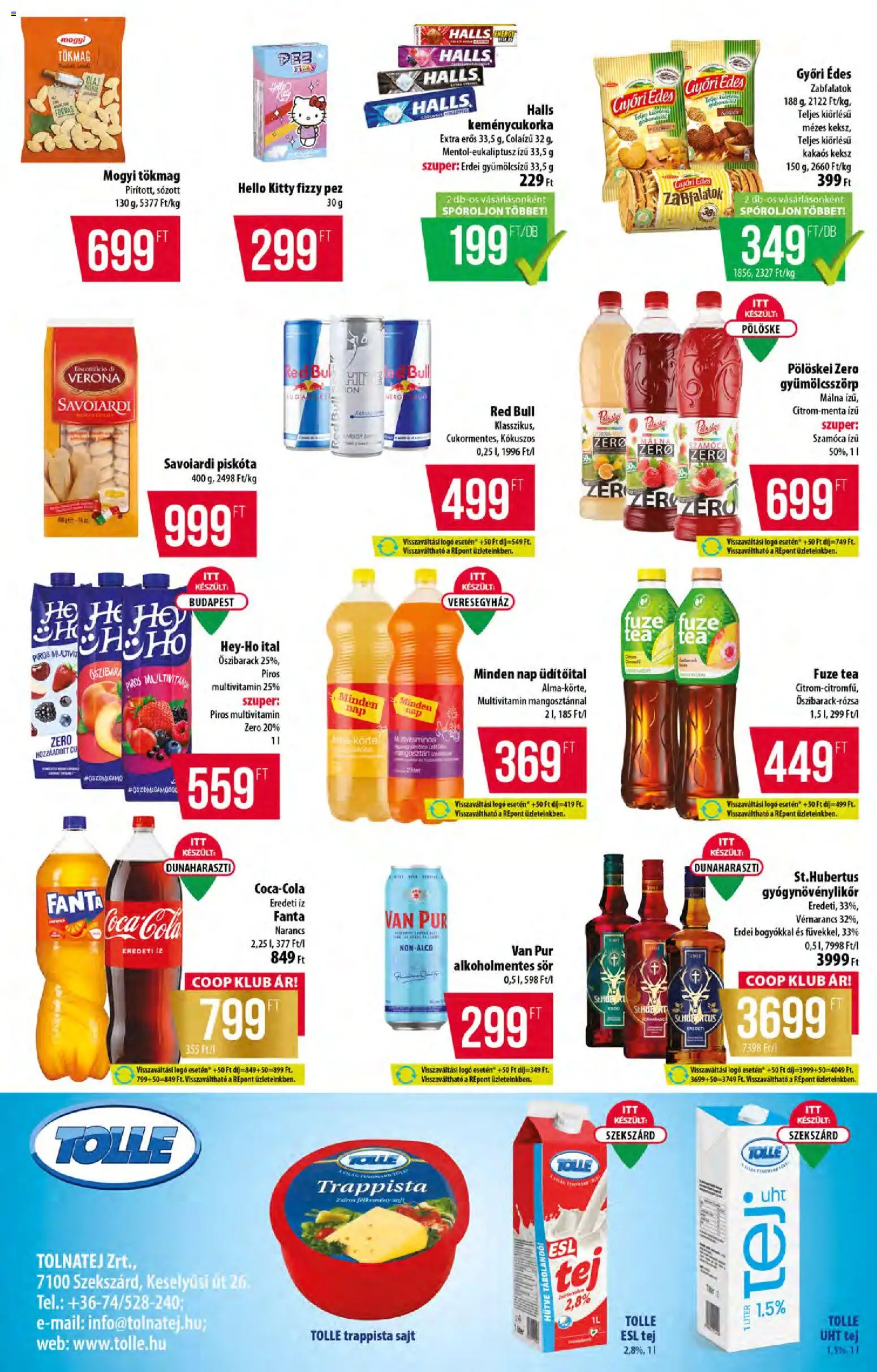 COOP Szolnok akciós ujság - amely érvényes a következő dátumtól: 05.02.2026 | Oldal: 8