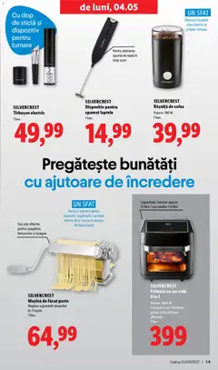 Ofertele Lidl valabile de la 30.03.2026 | Pagină: 19 | Produse: Ginseng, Friteuză, Grătar, Lasagna