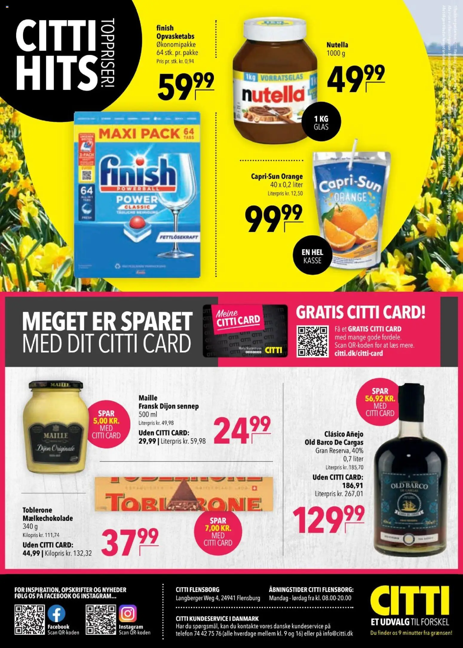 CITTI tilbudsavis – gyldig fra 24.02.2026 | Side: 16 | Produkter: Sennep, Telefon, Nutella