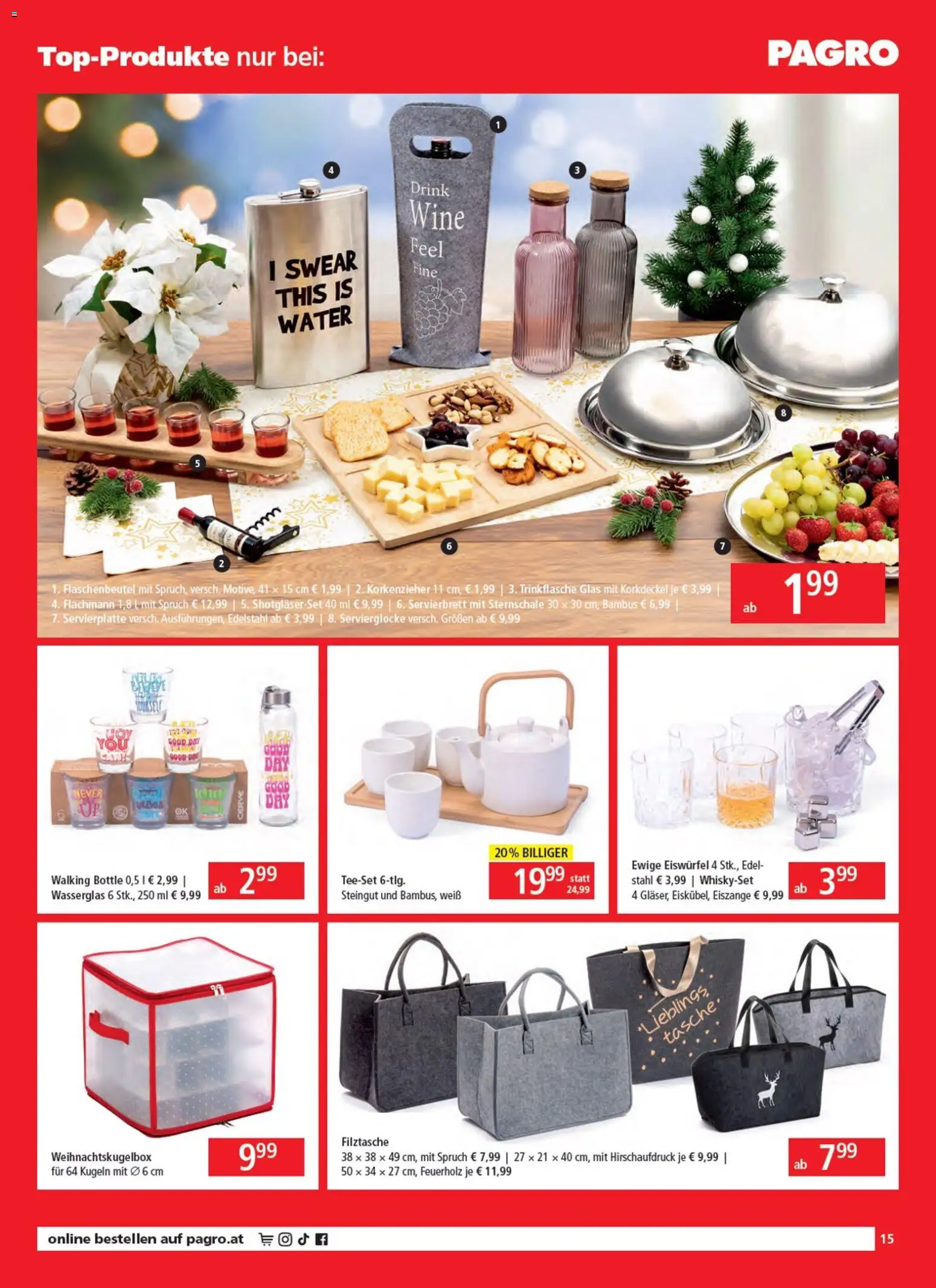 Pagro-Diskont - Black Friday gültig ab 13.11.2025 | Seite: 15 | Produkte: Tasche