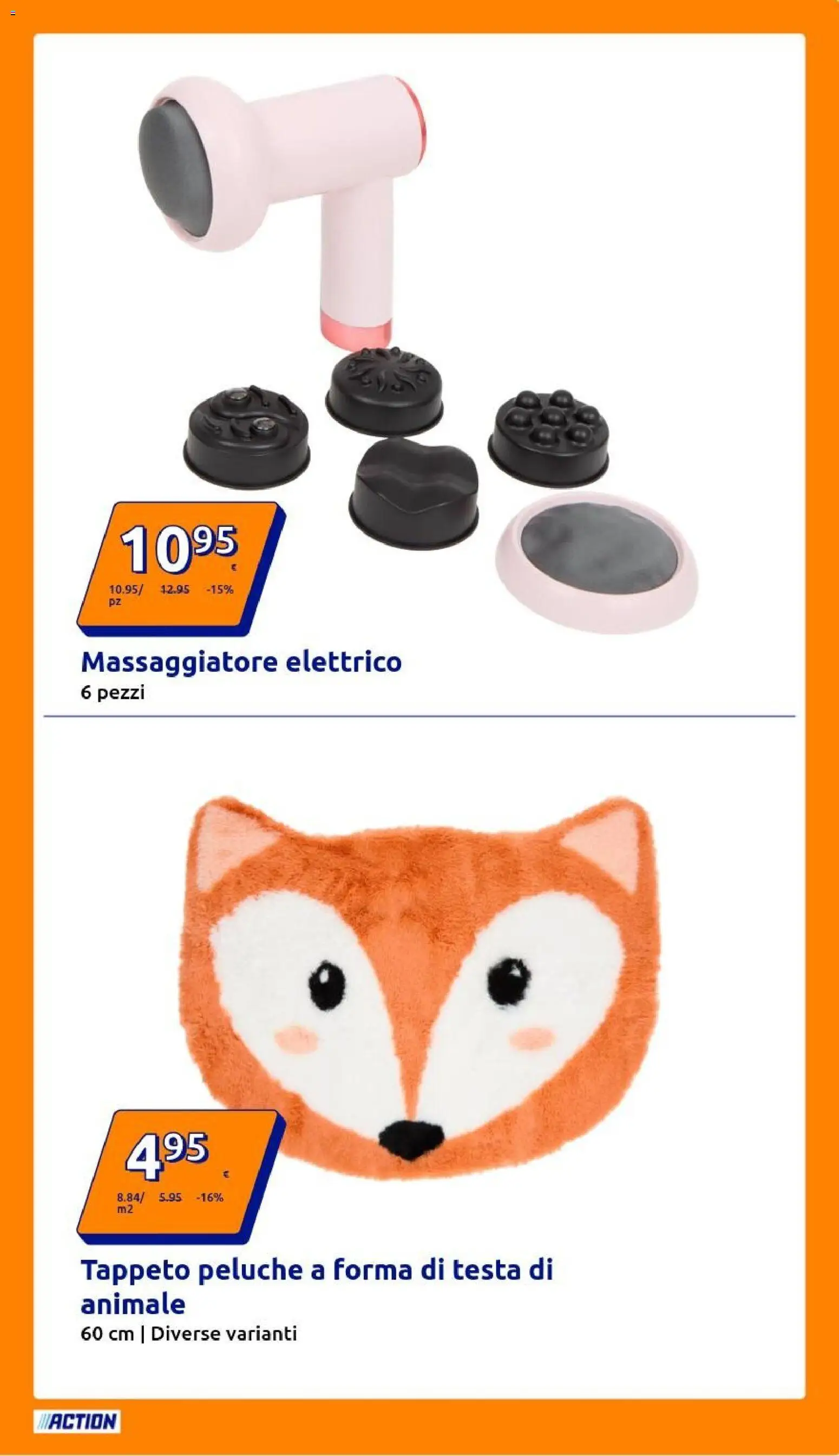 Volantino Action del 22.10.2025 | Pagina: 15 | Prodotti: Peluche, Tappeto