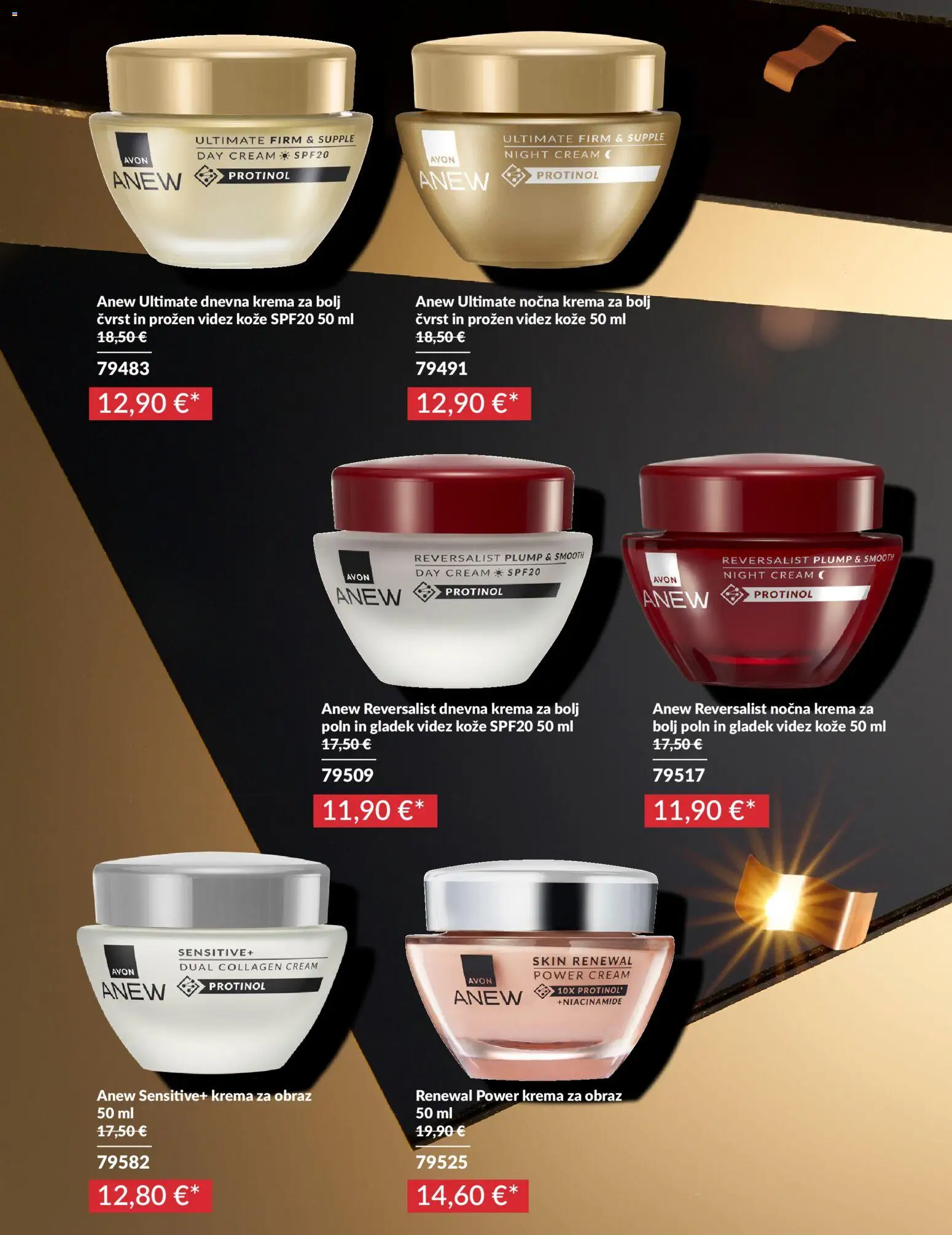 Novi Avon katalog ponudbe – veljaven od 01.11.2025 | Stran: 10 | Izdelki: Krema, Krema za obraz