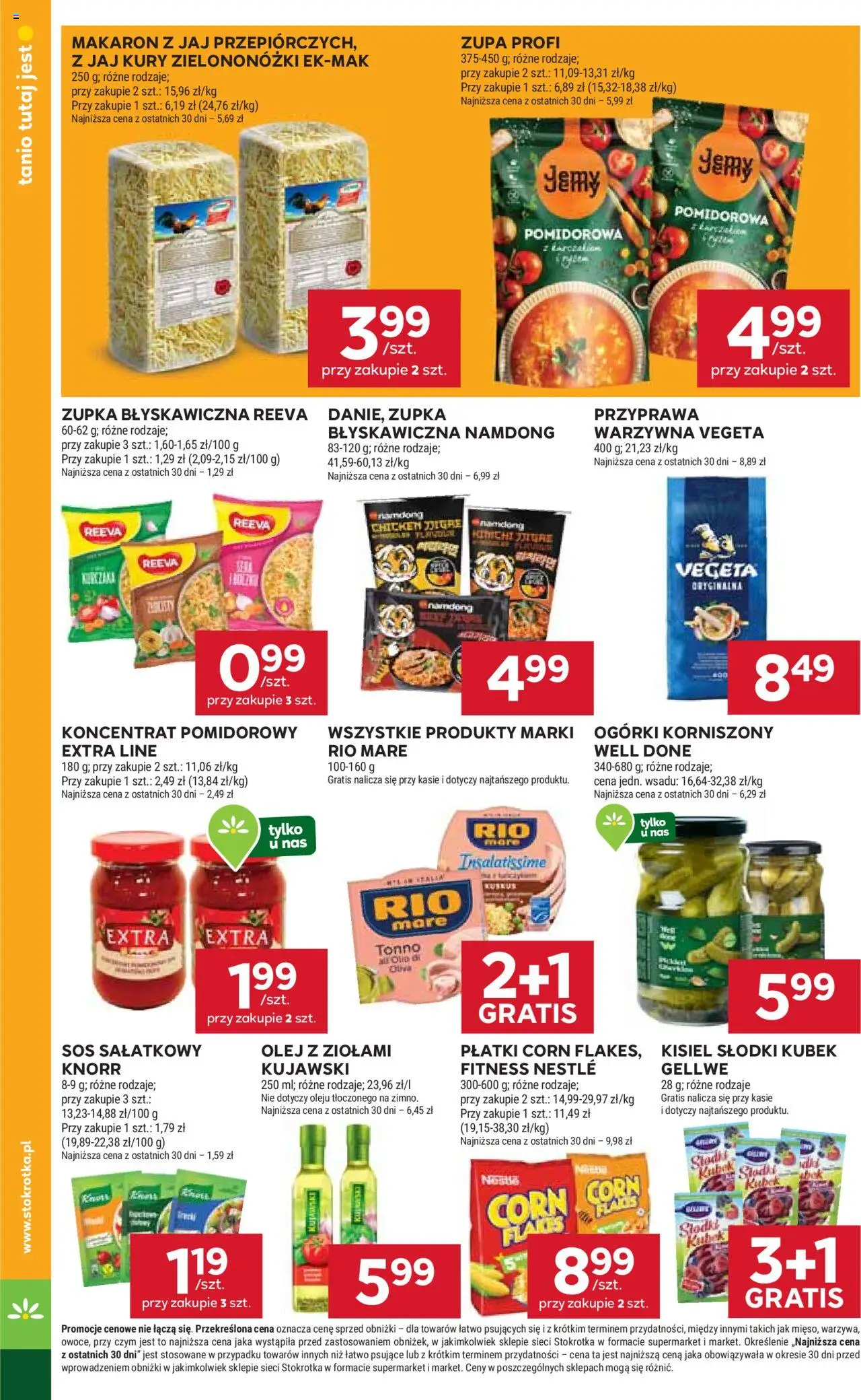 Stokrotka Gazetka - Market od 16.10.2025 | Strona: 12 | Produkty: Zupa, Olej, Makaron, Sos