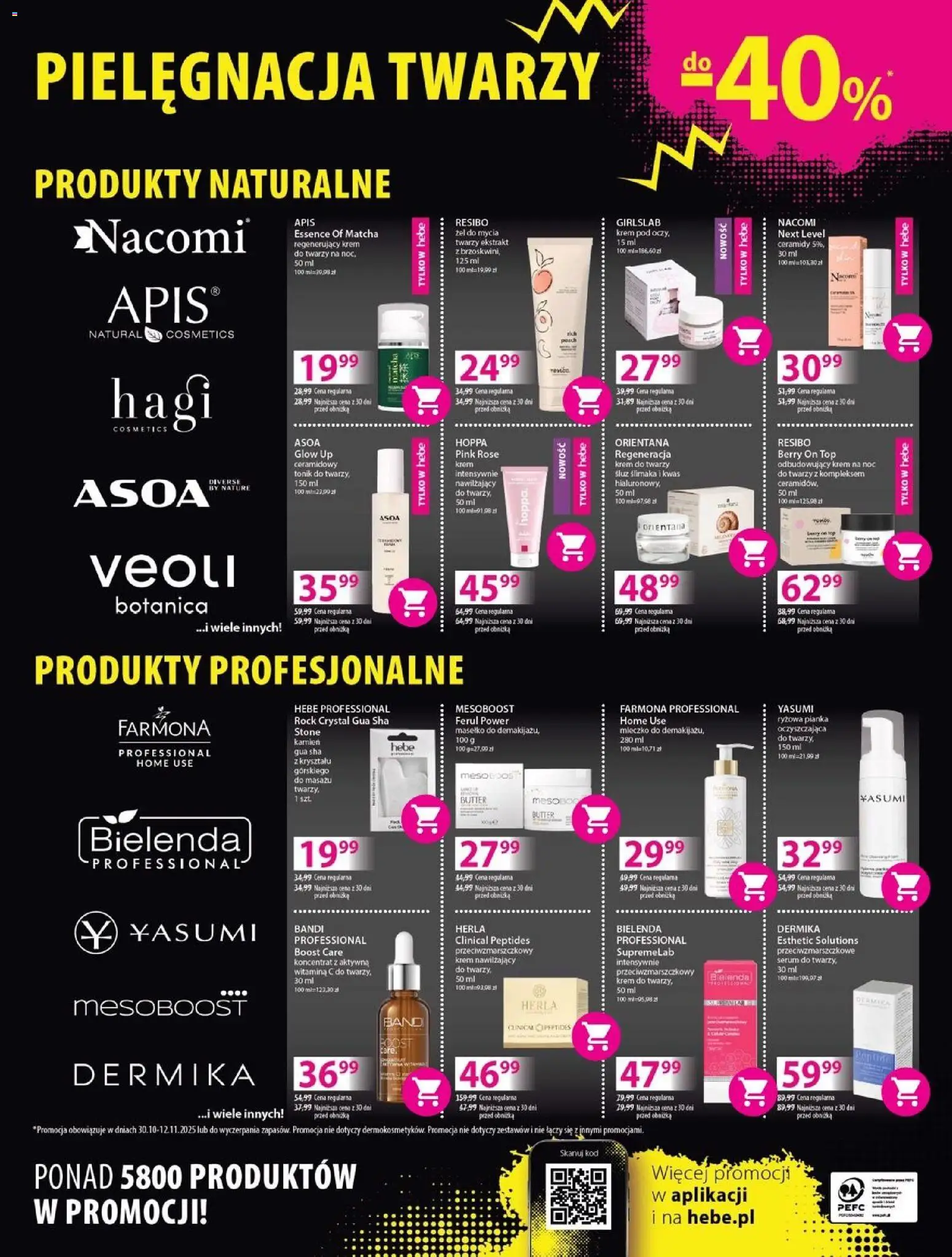 Hebe Black Friday od 30.10.2025 | Strona: 4 | Produkty: Top, Toner, Krem, Tonik do twarzy