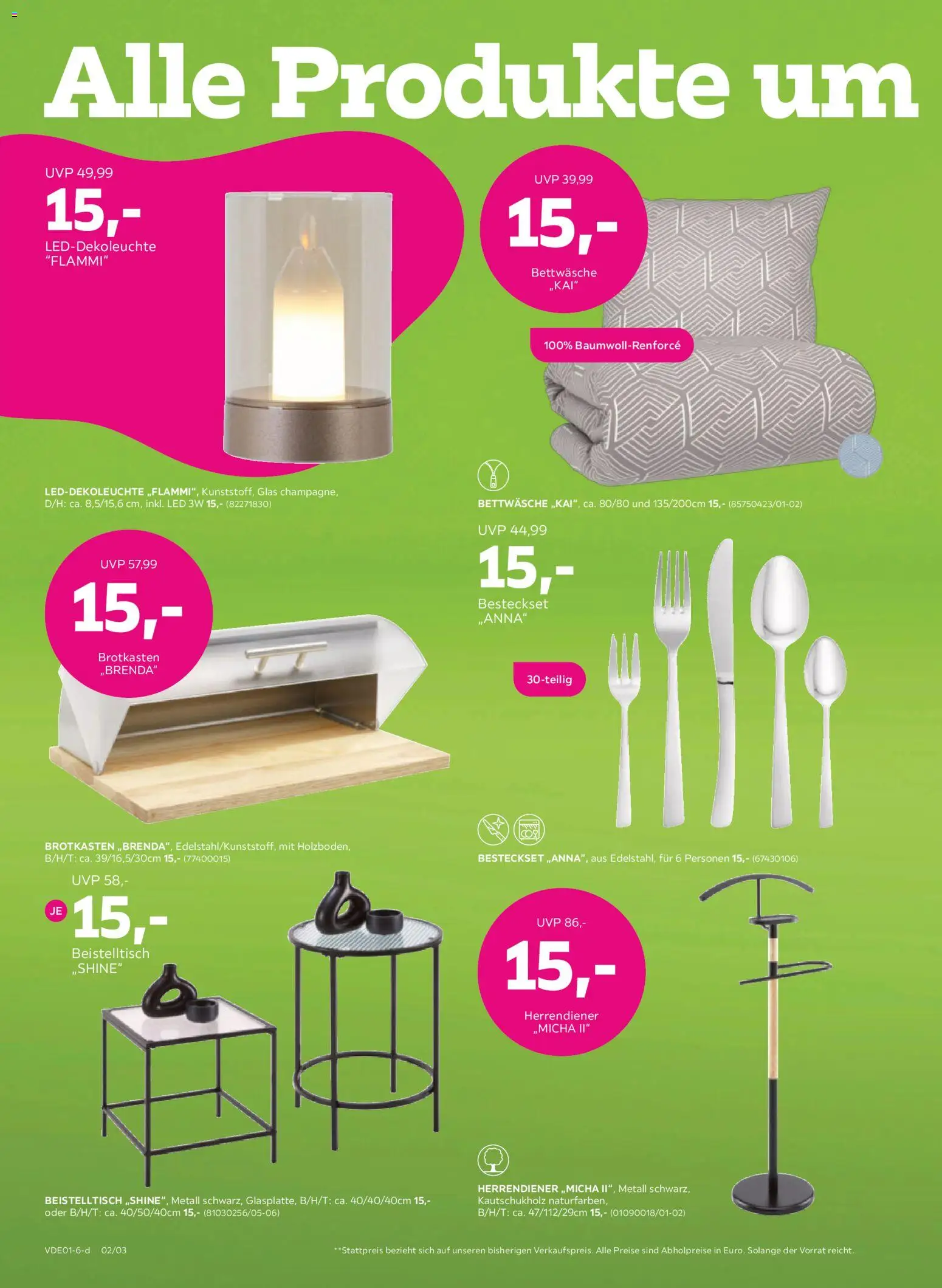 Mömax Prospekt 	 – gültig ab 19.01.2026 | Seite: 10 | Produkte: Beistelltisch, Herrendiener, Bettwäsche