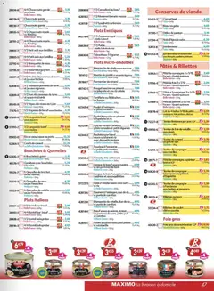 Maximo - Prévisualisation de Maximo catalogue epicerie valide à partir de 24.12.2025 | Page: 47