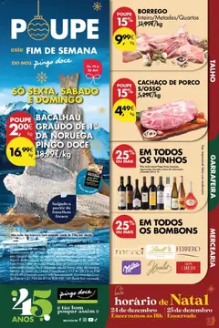 Pré-visualização Pingo Doce Poupe este Fim de Semana válido de 19.12.2025