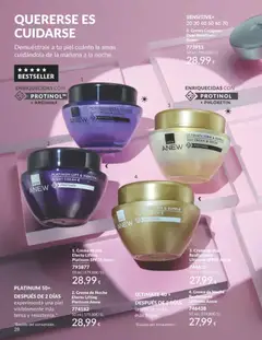 Vista previa Crema de Día Efecto Lifting Platinum SPF20 Anew, Crema de Día Efecto Lifting Platinum SPF20 Anew válido desde el 01.02.2026 | Página: 28
