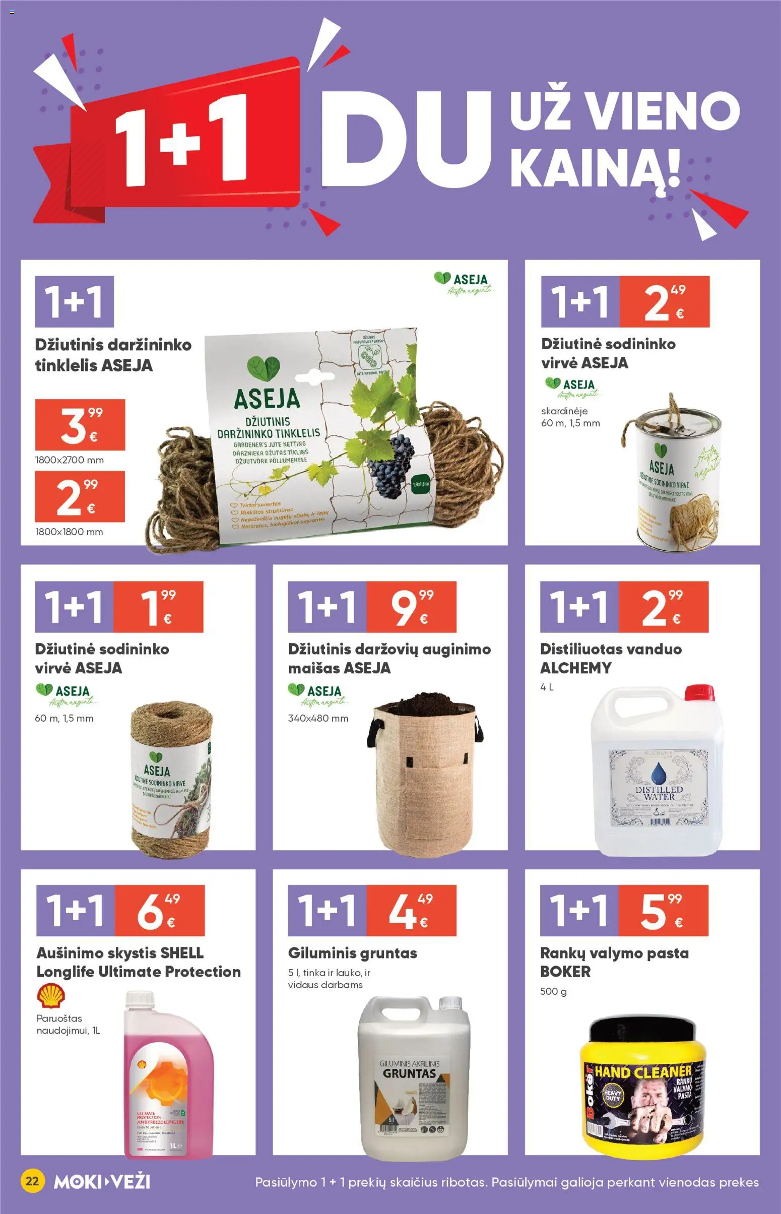 MOKI VEŽI akcijos nuo 05.03.2026 | Puslapis: 22