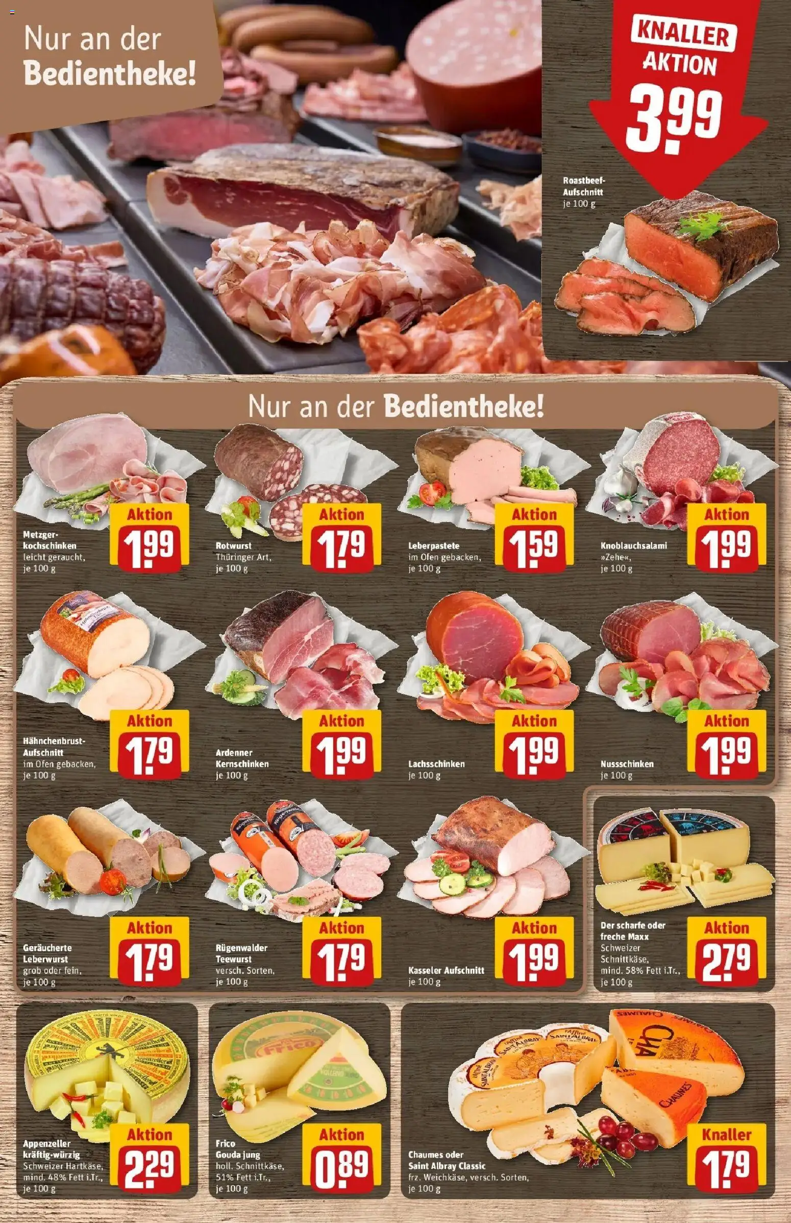Rewe Prospekt Hückelhoven / Ratheim	 – gültig ab 30.03.2026 | Seite: 11 | Produkte: Ofen, Gouda, Roastbeef, Salami