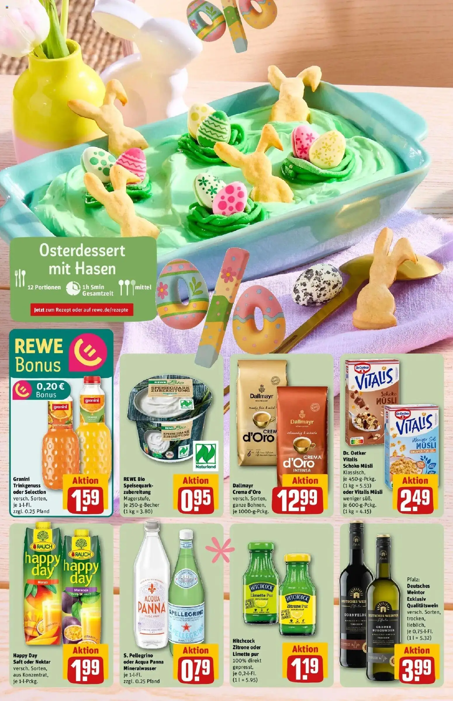 Rewe Prospekt Osterholz-Scharmbeck	 – gültig ab 30.03.2026 | Seite: 8 | Produkte: Zitrone, Granini, Limette, Speisequark