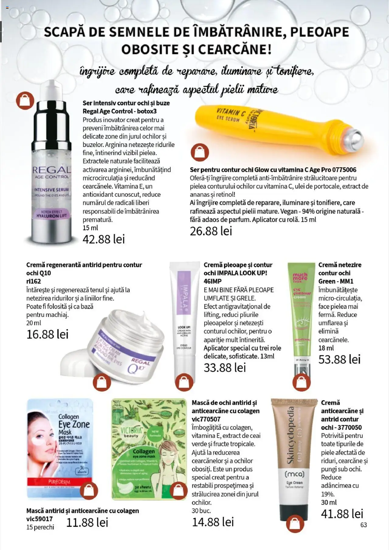 Noul catalog Lady’s – valabil de la 25.09.2025 | Pagină: 65 | Produse: Cremă regenerantă, Ulei, Ananas, Fructe