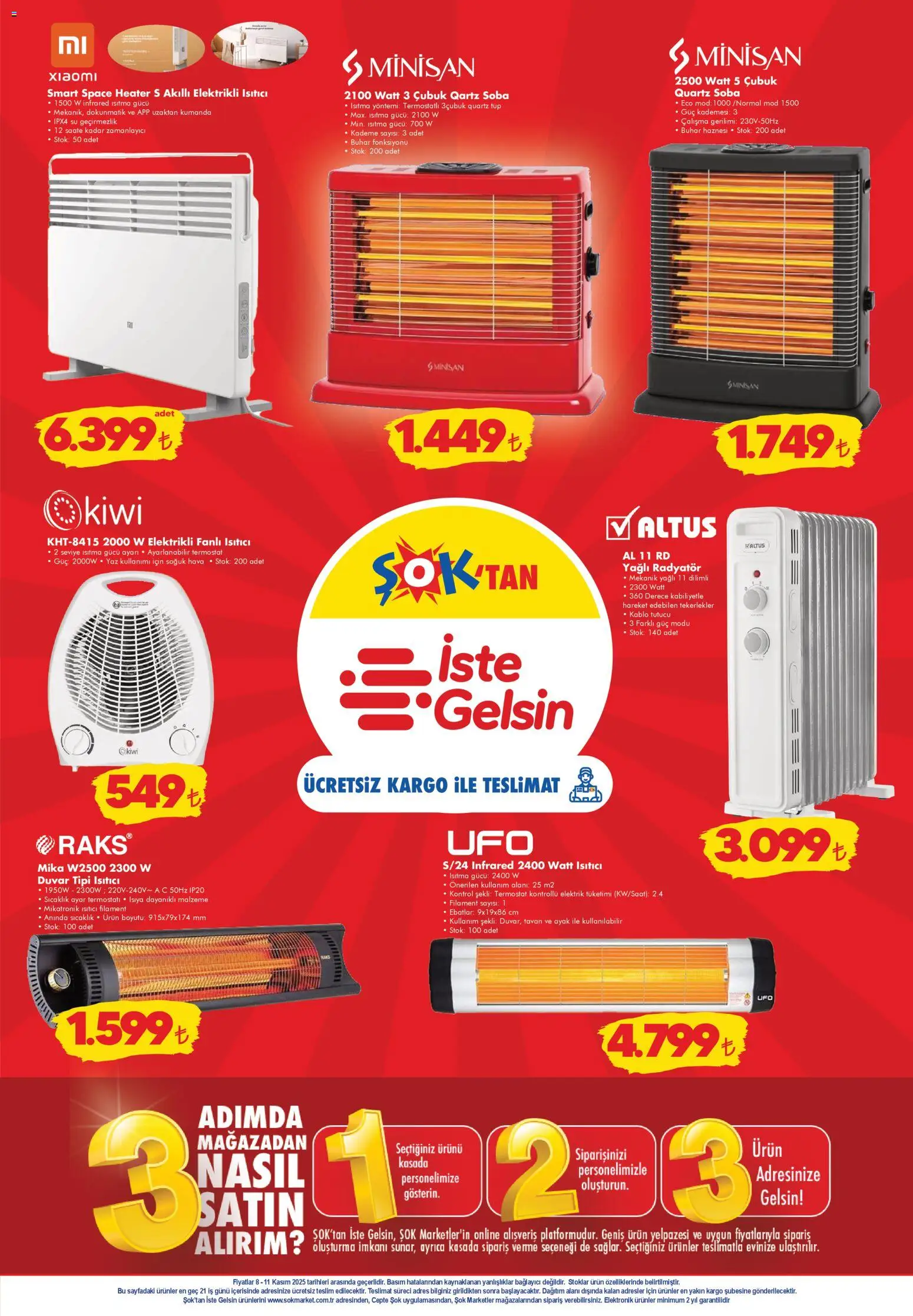 Şok Market Hafta sonu fırsatları - 08.11.2025 tarihinden itibaren geçerlidir | Sayfa: 2