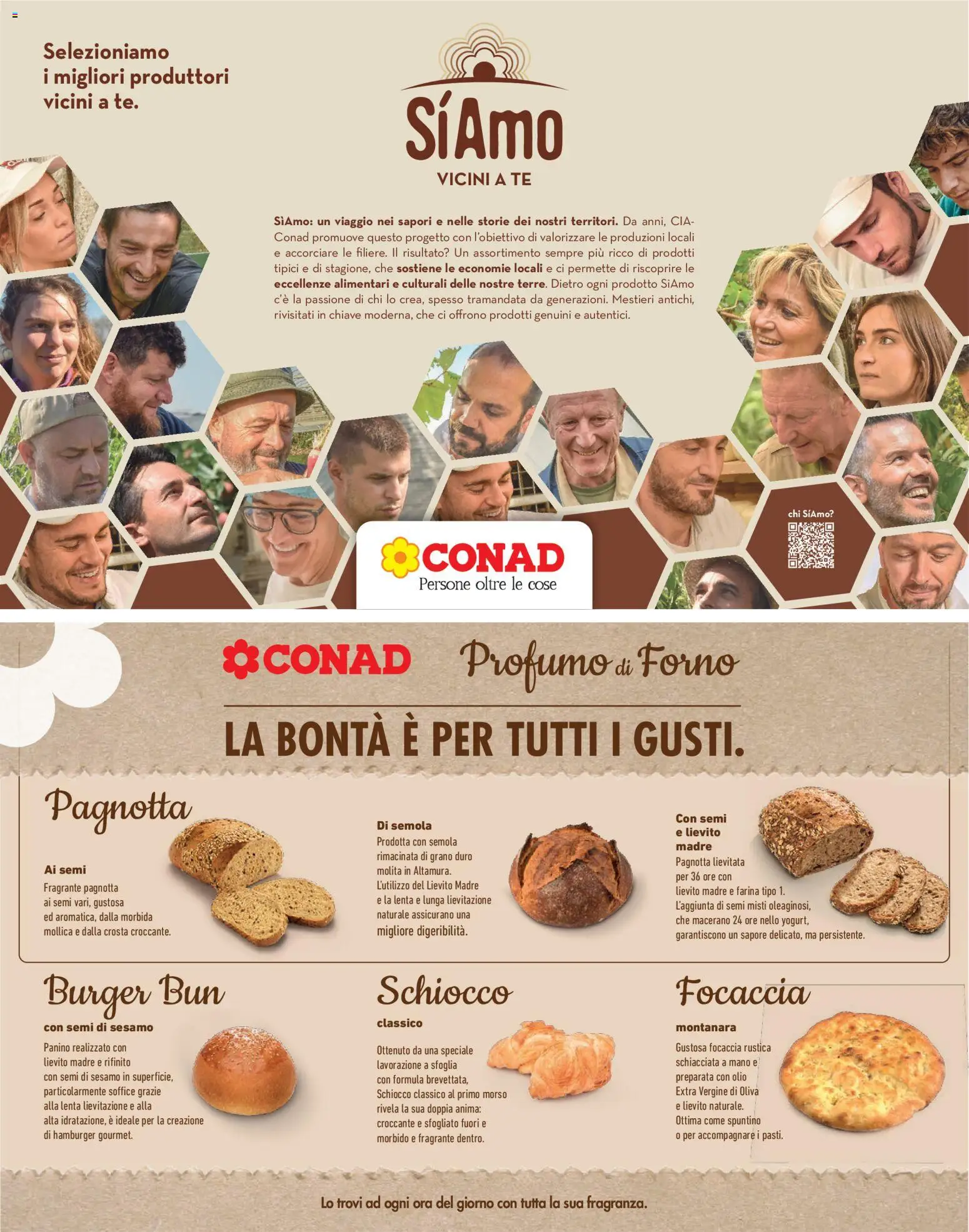Volantino Conad del 24.04.2026 | Pagina: 16 | Prodotti: Focaccia, Olio, Olio extra vergine, Profumo