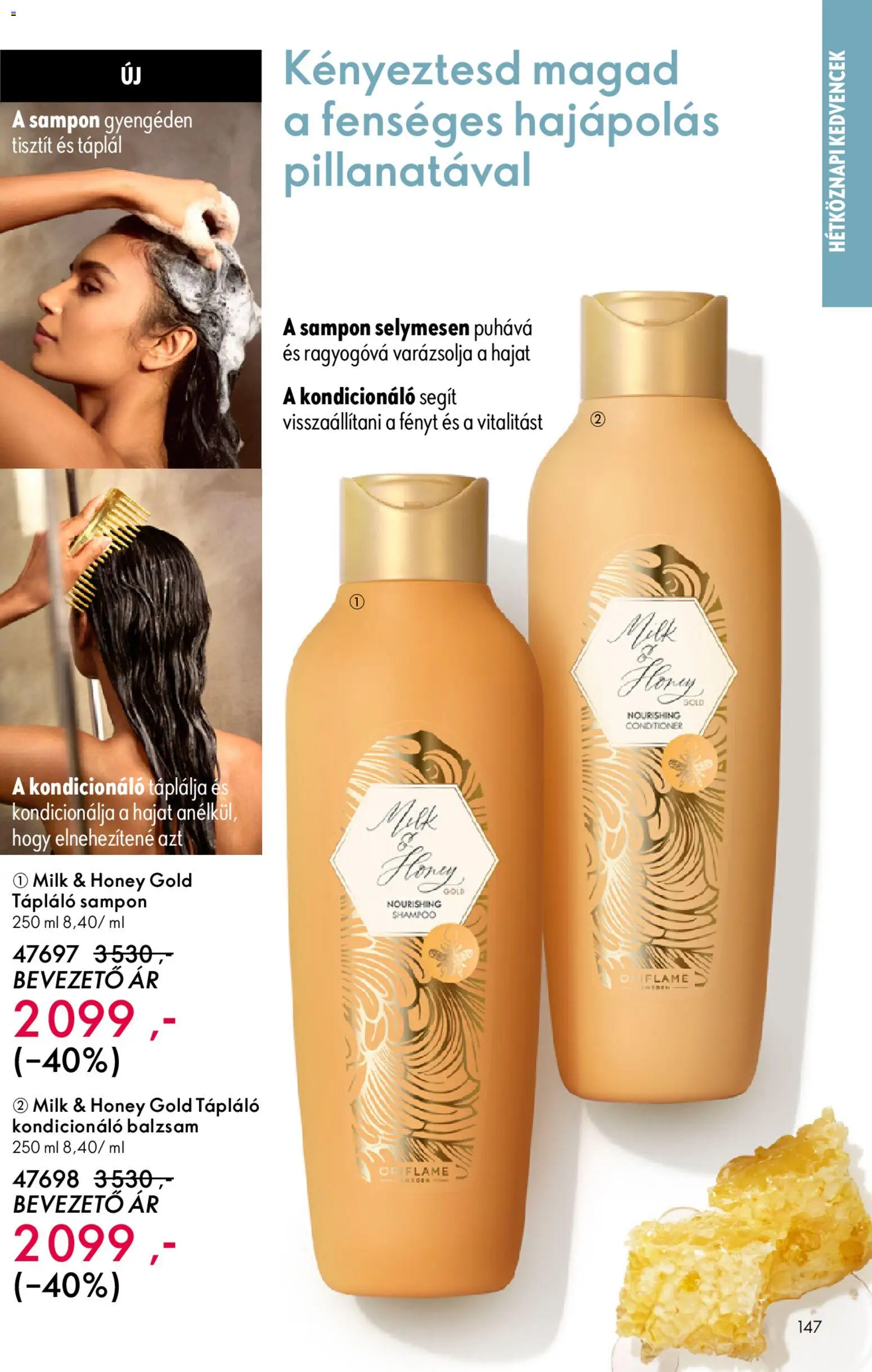 Oriflame akciós ujság - amely érvényes a következő dátumtól: 24.12.2025 | Oldal: 147 | Termékek: Sampon, Kondicionáló