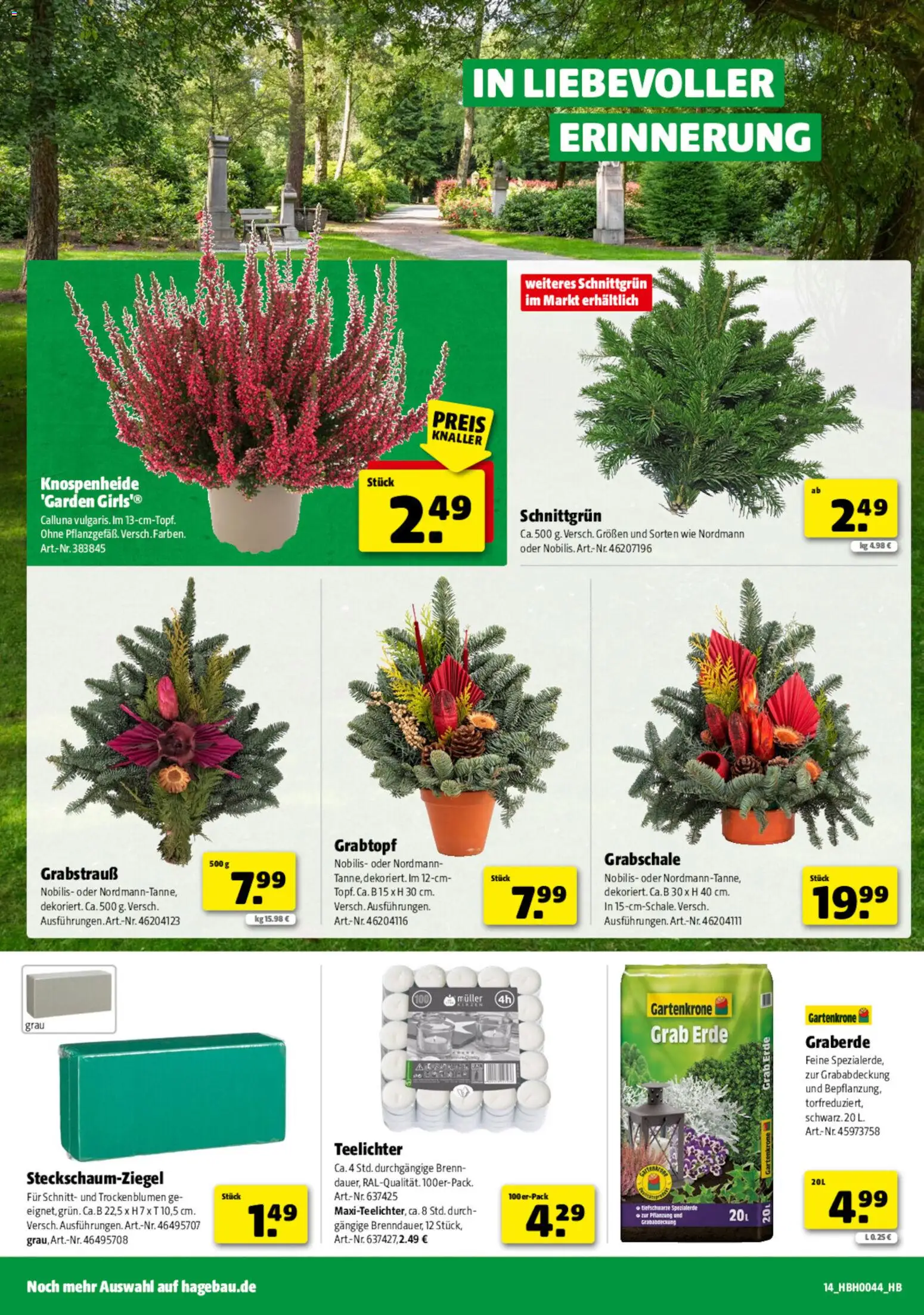 Hagebau Prospekt 	 – gültig ab 25.10.2025 | Seite: 14