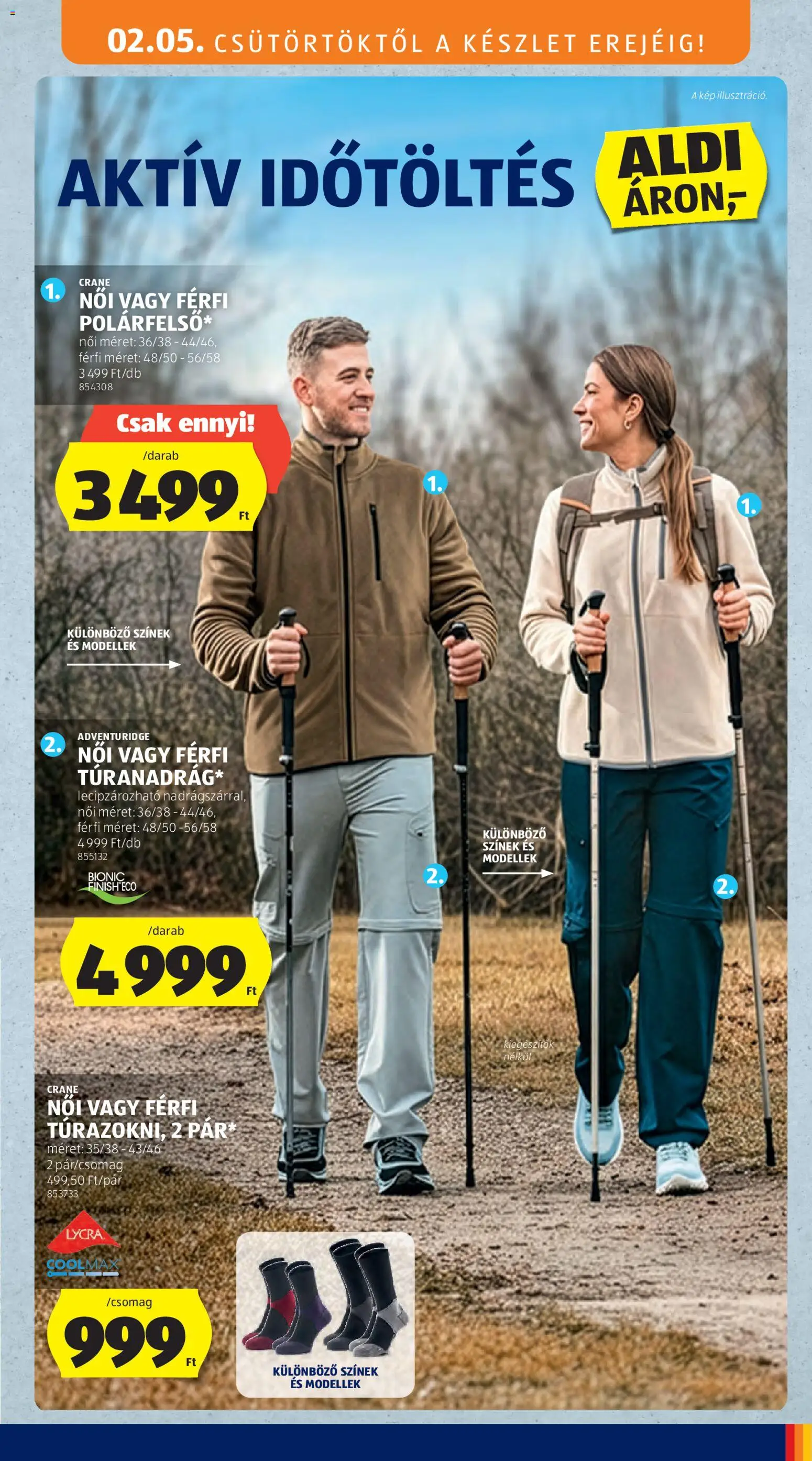 Aldi akciós ujság - amely érvényes a következő dátumtól: 05.02.2026 | Oldal: 15