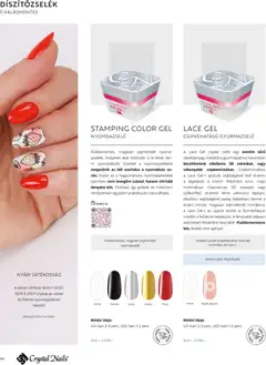 Crystal Nails 2026/27 Nagykatalógus - amely érvényes a következő dátumtól: 09.03.2026 | Oldal: 44 | Termékek: Videó, Só