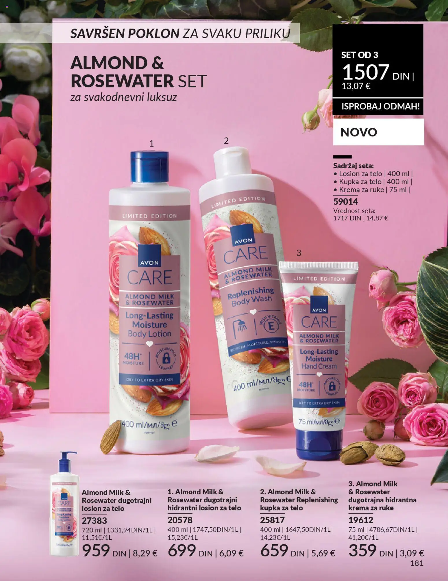 AVON katalog - važi od 01.02.2026 | Strana: 187 | Proizvode: Krema, Krema za ruke