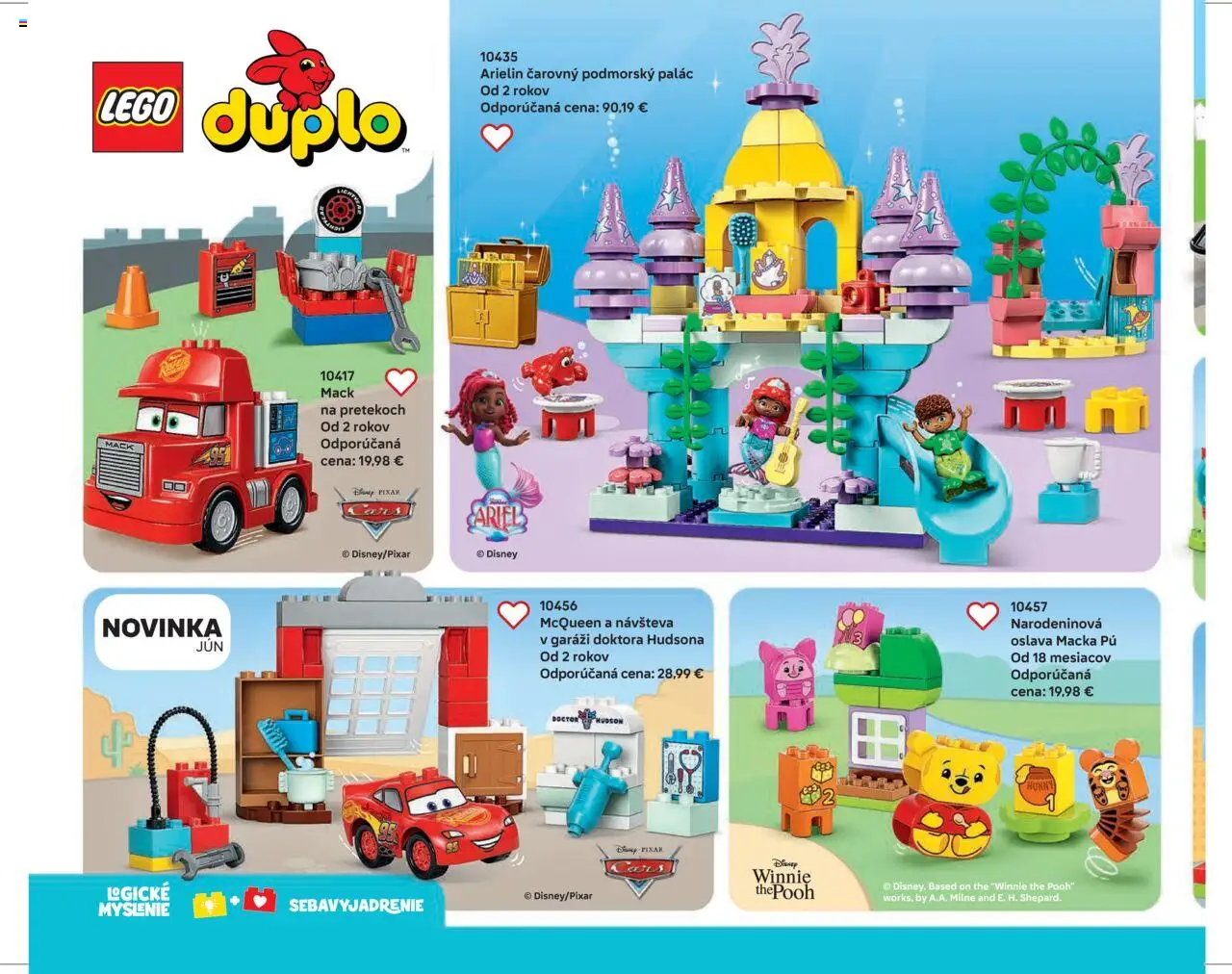 Nové ALLTOYS akcie – leták je platný od 01.06.2025 | Strana: 12 | Produkty: LEGO, Ariel